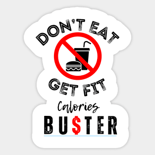 How to lose weight fast calories Sticker